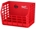 MILWAUKEE ELECTRICAL TO Milwaukee PACKOUT 48-22-8342 Compact Wall Basket, 20 lb, Plastic, Red