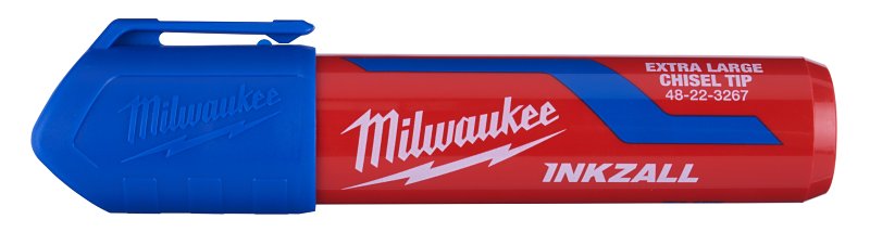 MILWAUKEE ELECTRICAL TO Milwaukee INKZALL Series 48223267 Marker, 14.5 mm Tip, Blue