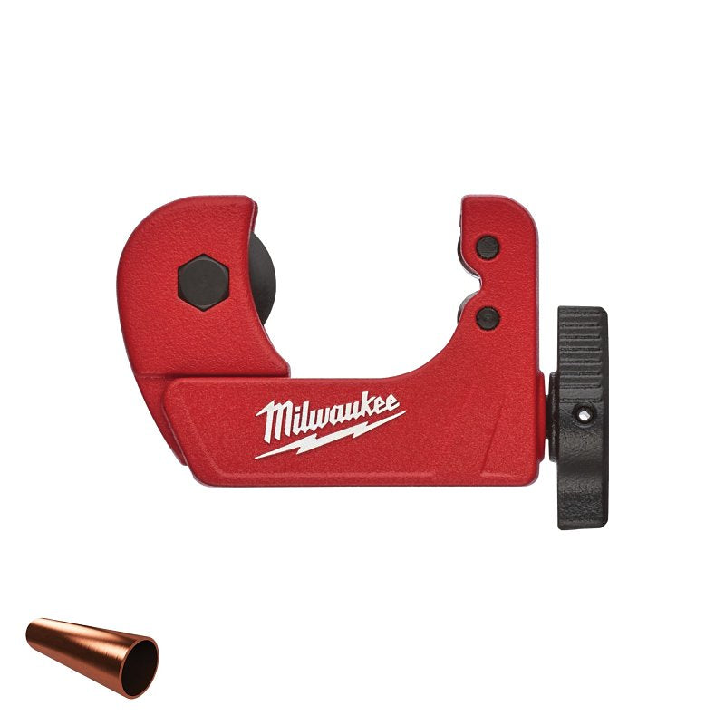 MILWAUKEE ELECTRICAL TO Milwaukee 48-22-4258 Mini Tubing Cutter, 7/8 in Max Pipe/Tube Dia, 1/8 in Mini Pipe/Tube Dia, Aluminum/Copper Pipe/Tube