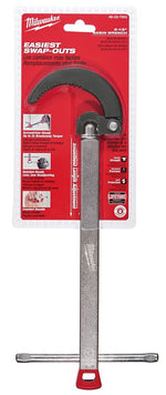 MILWAUKEE ELECTRICAL TO Milwaukee 48-22-7002 Basin Wrench, Telescoping Handle, Metal