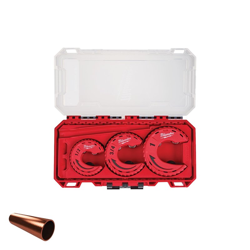 MILWAUKEE ELECTRICAL TO Milwaukee 48-22-4267 Close Quarters Tubing Cutter Set, 1 in Max Pipe/Tube Dia, 1/2 in Mini Pipe/Tube Dia