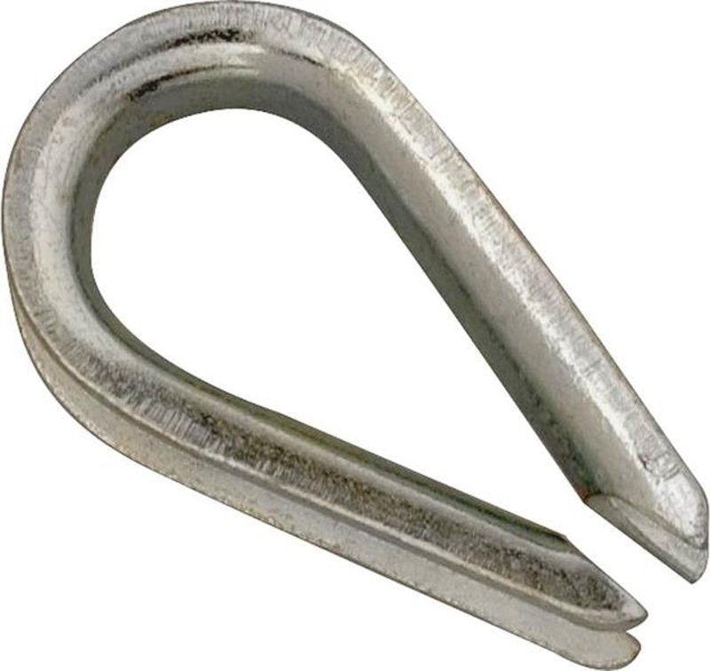 CAMPBELL CHAIN Campbell T7670639 Wire Rope Thimble, 5/16 in Dia Cable, Malleable Iron, Electro-Galvanized HARDWARE & FARM SUPPLIES CAMPBELL CHAIN