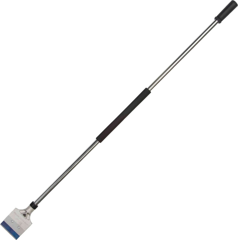 HYDE Hyde 19440 Hammer Scraper, 48 in L Handle, 4 in W Blade, Carbon Steel Blade, Foam-Grip Handle, Rubber Handle
