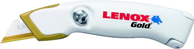 LENOX Lenox 20354SSFK1 Utility Knife, Titanium Blade, Comfort-Grip Handle, White Handle TOOLS LENOX   