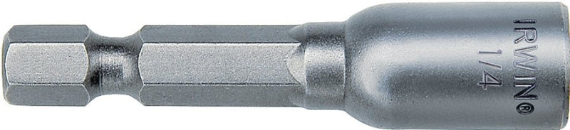 IRWIN Irwin IWAF24314 Magnetic Nutsetter, 2-9/16 in L, Hex Shank TOOLS IRWIN