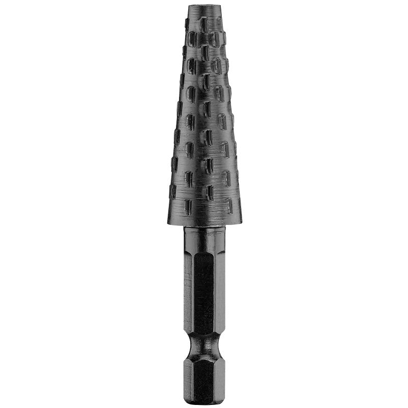 DEWALT DEWALT DWA4971 Conical Radius End Rotary File, 1/2 in Dia Cutting, 1/4 in Dia Shank, Steel TOOLS DEWALT