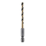 DEWALT DEWALT DWA5010 Drill Bit, 5/32 in Dia, 3-3/16 in OAL, Heavy-Duty, 1/4 in Dia Shank, Hex Shank