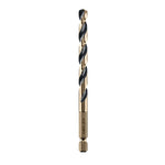 DEWALT DEWALT DWA5018 Drill Bit, 9/32 in Dia, 4-3/8 in OAL, Heavy-Duty, 1/4 in Dia Shank, Hex Shank TOOLS DEWALT