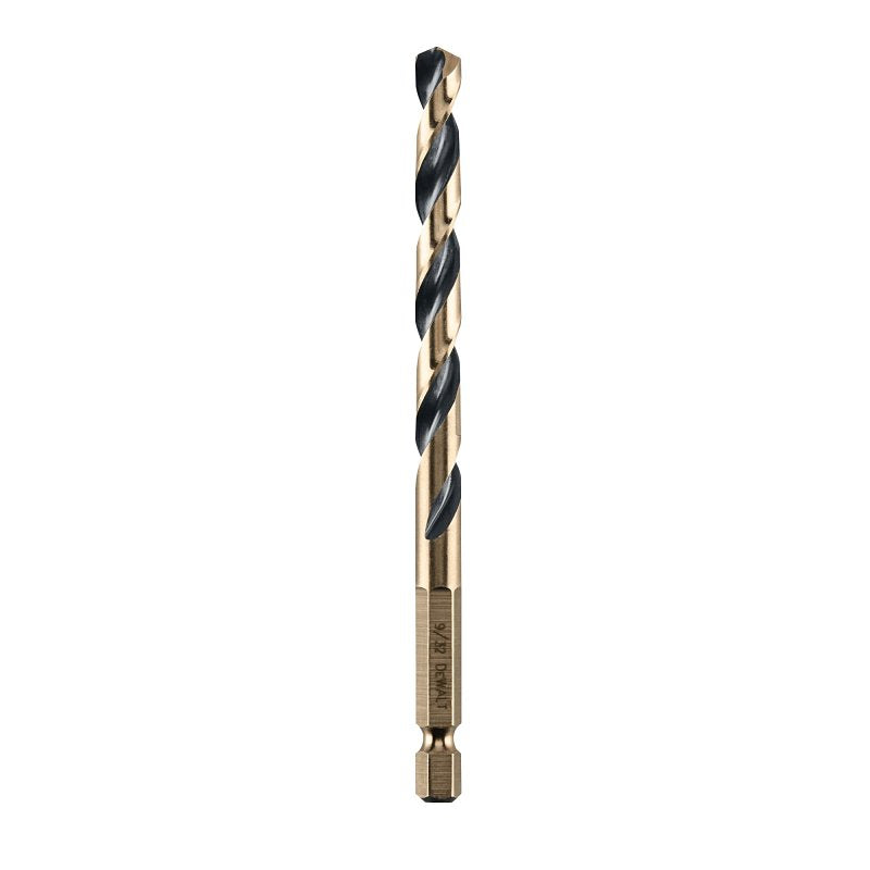 DEWALT DEWALT DWA5018 Drill Bit, 9/32 in Dia, 4-3/8 in OAL, Heavy-Duty, 1/4 in Dia Shank, Hex Shank TOOLS DEWALT