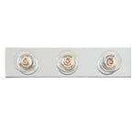 WESTINGHOUSE Westinghouse 66406 Bath Bar, 3-Lamp, Chrome Fixture