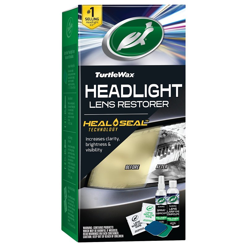 TURTLE WAX Turtle Wax T240KT Headlight Lens Restore Kit AUTOMOTIVE TURTLE WAX