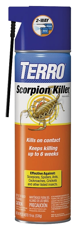 TERRO Terro T2101-6 Scorpion Killer Spray, Liquid, Spray Application, 19 oz LAWN & GARDEN TERRO