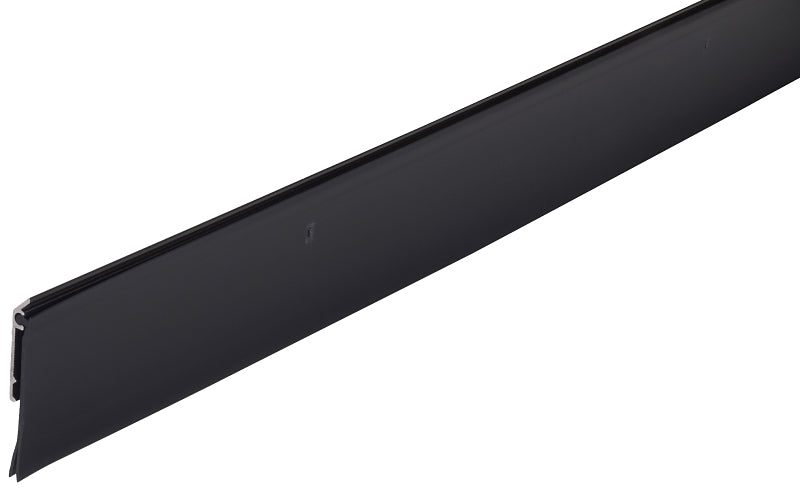 M-D M-D 11820 Heavy-Duty Door Sweep, 36 in L, 2 in W, Aluminum Insert