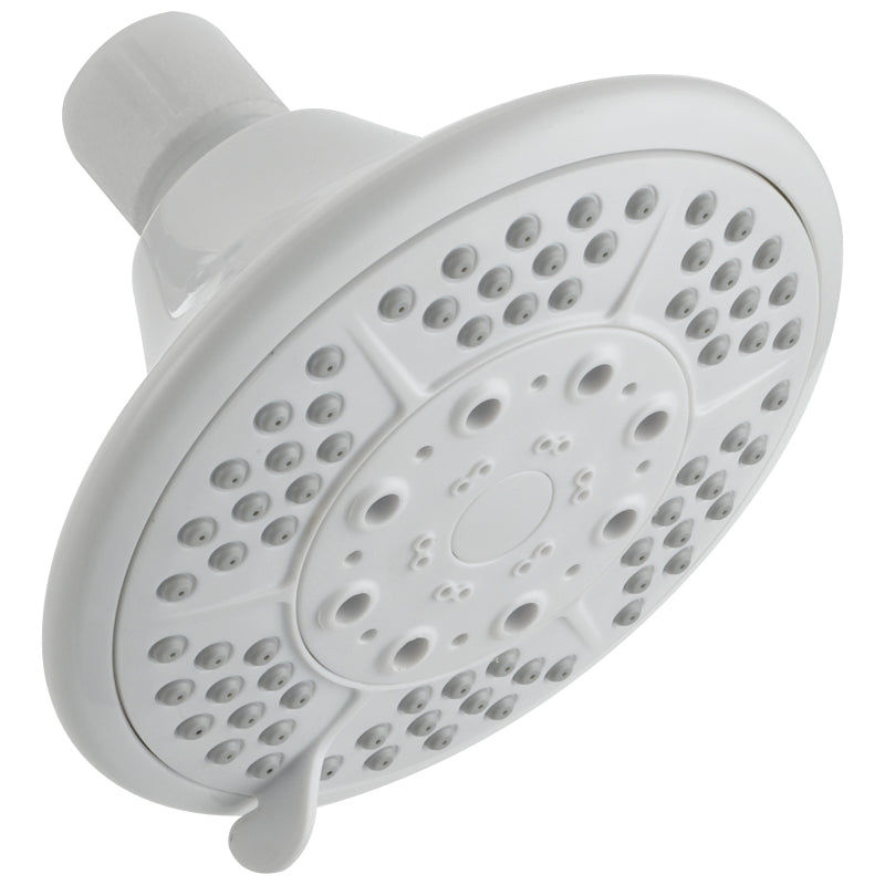 PEERLESS FAUCET Peerless 76572CWH Shower Head, 1.75 gpm, 1/2 in Connection, 4-15/16 in Dia PLUMBING, HEATING & VENTILATION PEERLESS FAUCET