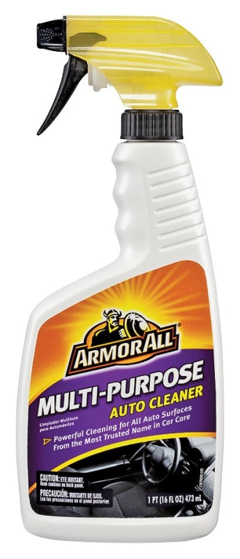 ARMORED AUTOGROUP Armor All 78513 Auto Cleaner, 16 fl-oz, Bottle, Liquid, Pleasant AUTOMOTIVE ARMORED AUTOGROUP