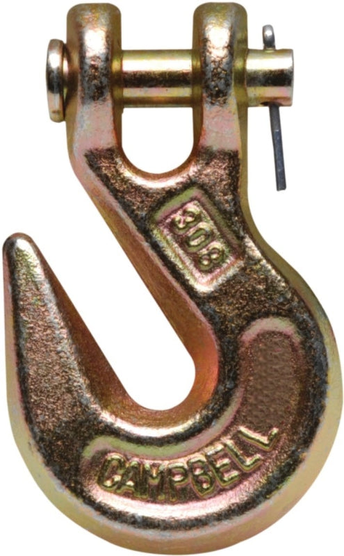 CAMPBELL CHAIN Campbell T9503415 Clevis Grab Hook, 5/16 in, 4700 lb Working Load, 70 Grade, Steel, Yellow Chrome HARDWARE & FARM SUPPLIES CAMPBELL CHAIN
