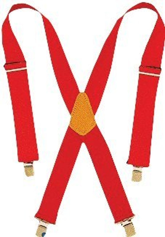 HULTAFORS CLC Tool Works Series 110RED Work Suspender, One-Size, Nylon, Red