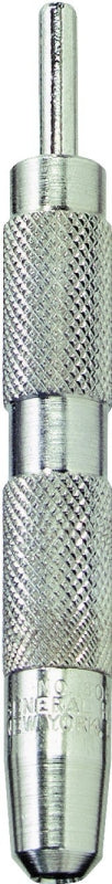 GENERAL General Jiffy Series 806 Self-Center Punch, 3/8 in Tip, 2-1/2 in L, Steel