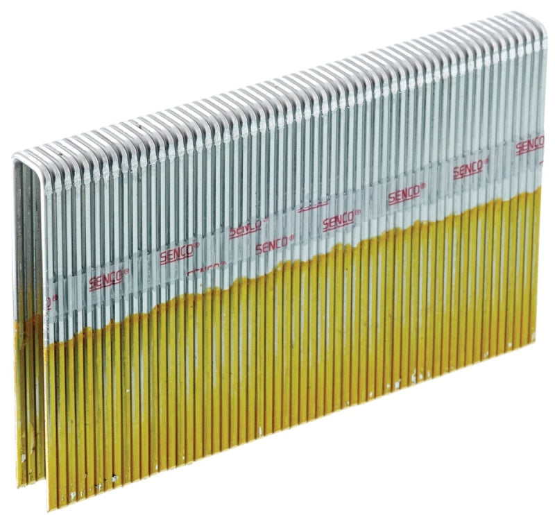 SENCO Senco Q25BAB Wire Staple, 7/16 in W Crown, 2-1/2 in L Leg, 15, Galvanized