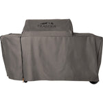 TRAEGER Traeger BAC775 Full Length Grill Cover, 23 in W, 70 in D, 46 in H, Polyester, Gray
