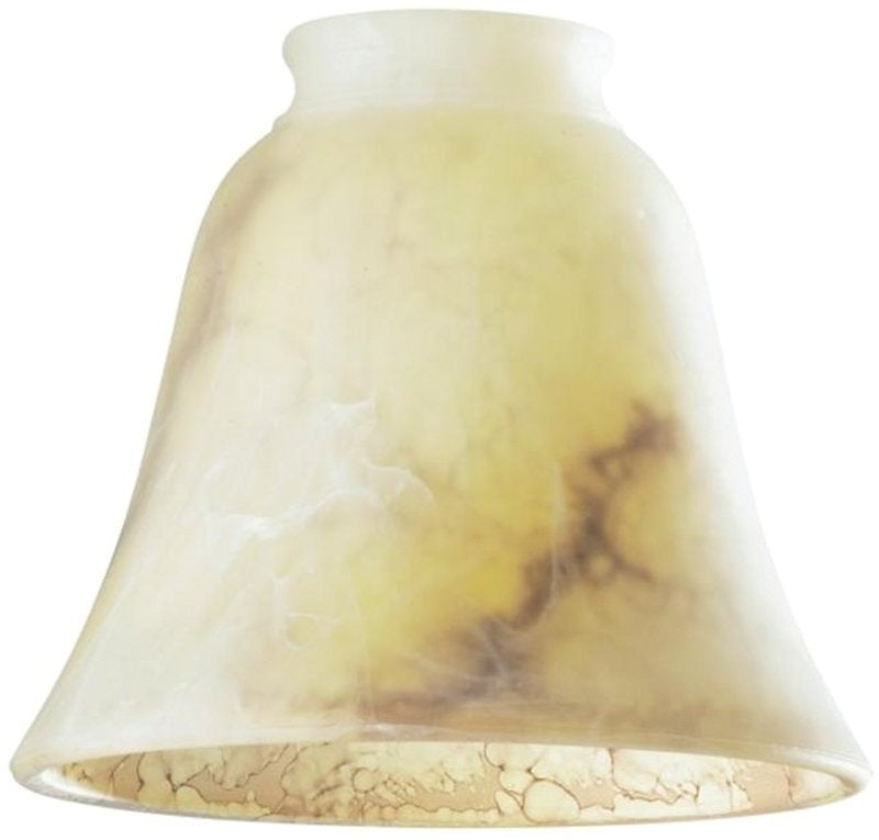 WESTINGHOUSE Westinghouse 8142200 Light Shade, Bell, Glass, Brown ELECTRICAL WESTINGHOUSE