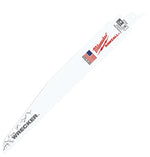 MILWAUKEE Milwaukee 48-00-5706 Reciprocating Saw Blade, 1 in W, 9 in L, 8 TPI, Bi-Metal Cutting Edge TOOLS MILWAUKEE