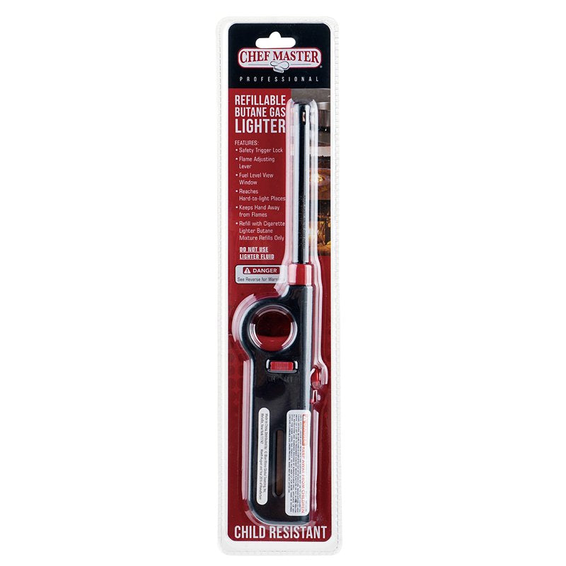 MR BAR-B-Q PRODUCTS Chef Master 11005 Refillable Lighter, Lever Handle