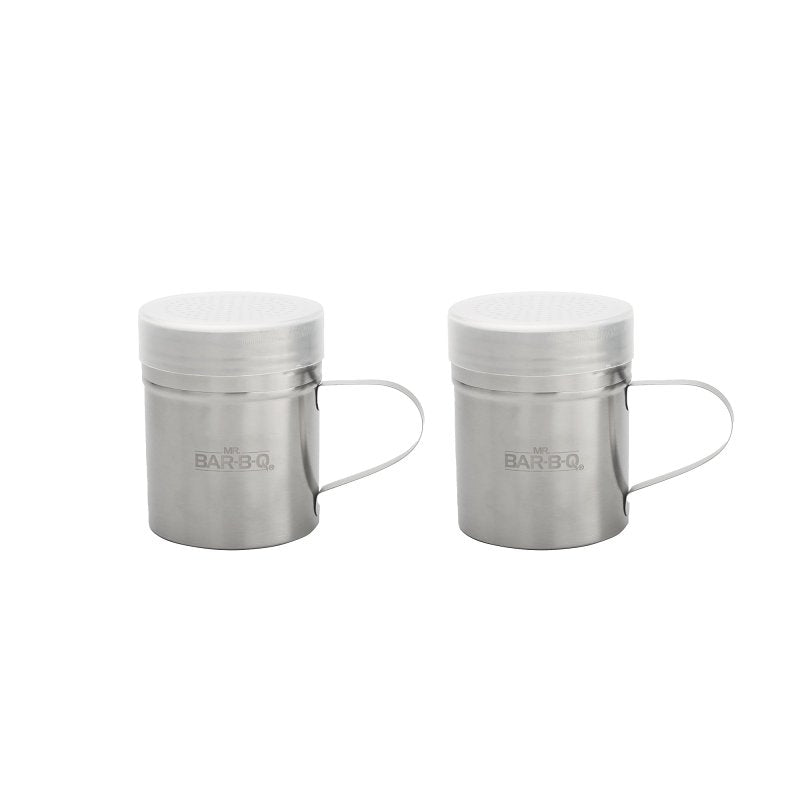 MR BAR-B-Q PRODUCTS Mr. BAR-B-Q 40119Y Rub and Spice Shakers, Stainless Steel OUTDOOR LIVING & POWER EQUIPMENT MR BAR-B-Q PRODUCTS