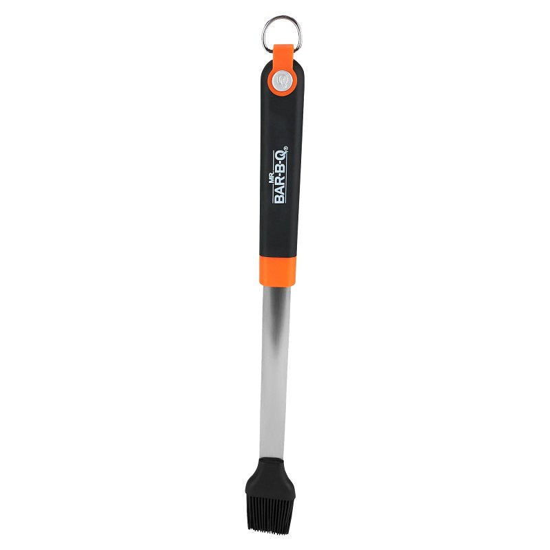 MR BAR-B-Q PRODUCTS Mr. BAR-B-Q 20173Y Deluxe Grill Baster, Silicone Bristle, TPR Handle, Non-Slip Handle