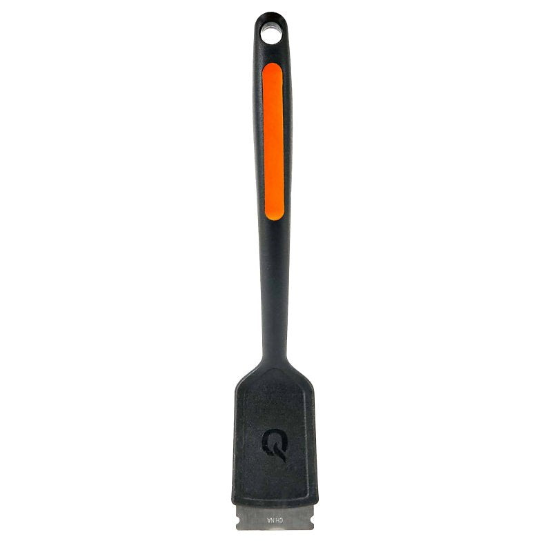 MR BAR-B-Q PRODUCTS Mr. BAR-B-Q 60305Y Grill Brush, Stainless Steel Bristle, TPR Handle, Soft-Grip Handle, 16-1/2 in L