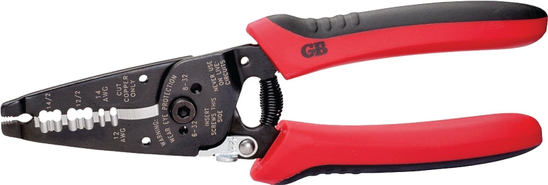 GB Gardner Bender GRX-3224 Cable Stripper, 12 to 14 AWG Wire, 12/2 and 14/2 AWG NM, 12- 14 AWG Single Conductor Stripping ELECTRICAL GB