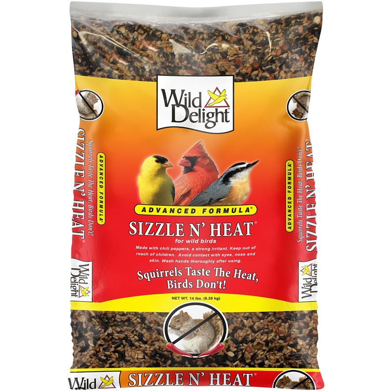 WILD DELIGHT Wild Delight 372140 Bird Food, Sizzle N Heat, 14 lb Bag HARDWARE & FARM SUPPLIES WILD DELIGHT