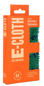 E-CLOTH INC e-cloth 10654 Cleaning Cloth, 6-1/2 in L, 3-1/2 in W, Polyamide/Polyester/Polypropylene, Green CLEANING & JANITORIAL SUPPLIES E-CLOTH INC