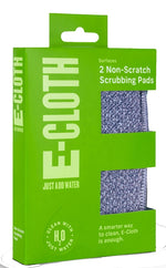 E-CLOTH INC e-cloth 10643 Scrubbing Pad, Polyurethane Abrasive, 3-1/4 in L, 4-3/4 in W, Gray CLEANING & JANITORIAL SUPPLIES E-CLOTH INC