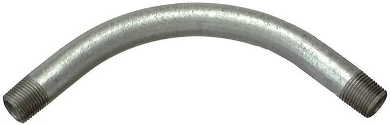 HALEX Halex 64110 Rigid Elbow, 90 deg Angle, 1 in, Steel, Galvanized, Each ELECTRICAL HALEX