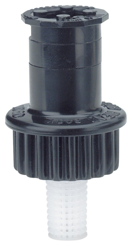 TORO Toro 53124 Spray Sprinkler, 1/2 in Connection, 5 to 15 ft, 27 deg Nozzle Trajectory, Side Strip Nozzle, Plastic