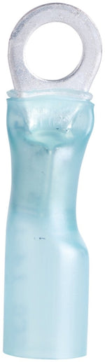 GB Gardner Bender Xtreme AMT-103 Ring Terminal, 600 V, 16 to 14 AWG Wire, #8 to 10 Stud, Nylon Insulation, Blue