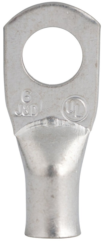 GB Gardner Bender AML-201 Compression Lug, 6 AWG Wire, 5/16 in Stud, Copper Contact, Silver