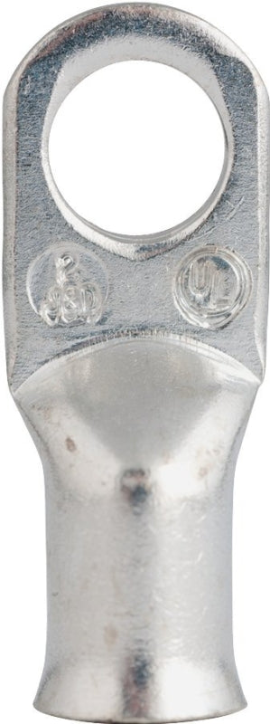 GB Gardner Bender AML-206 Compression Lug, 2 AWG Wire, 3/8 in Stud, Copper Contact, Silver