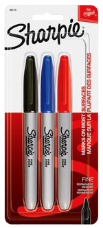 SHARPIE Sharpie 30173 Permanent Marker, Assorted Lead/Tip