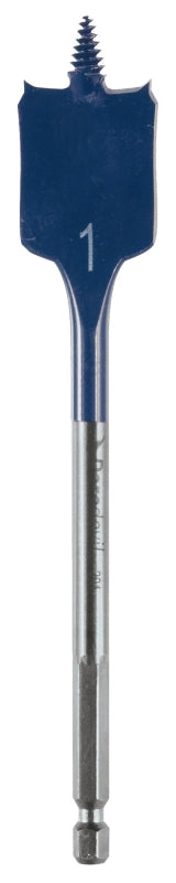 BOSCH Bosch Daredevil DSB1013 Spade Drill Bit, 1 in Dia, 6 in OAL, 1-Flute, 1/4 in Dia Shank, Hex Shank TOOLS BOSCH