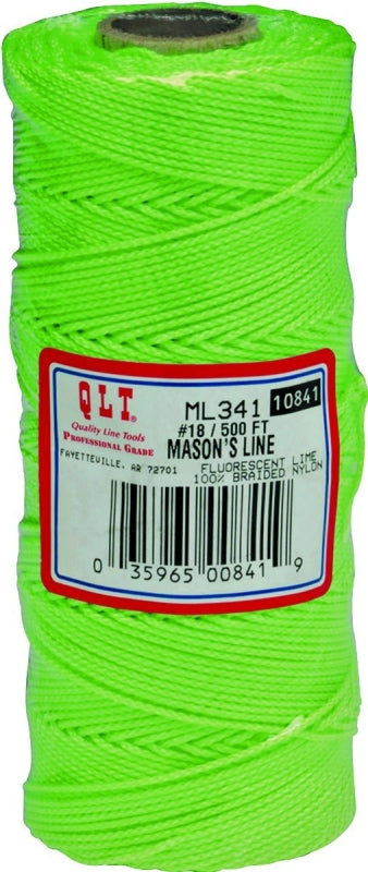 MARSHALLTOWN Marshalltown ML341 Mason Line, 500 ft L Line, Fluorescent Green Line