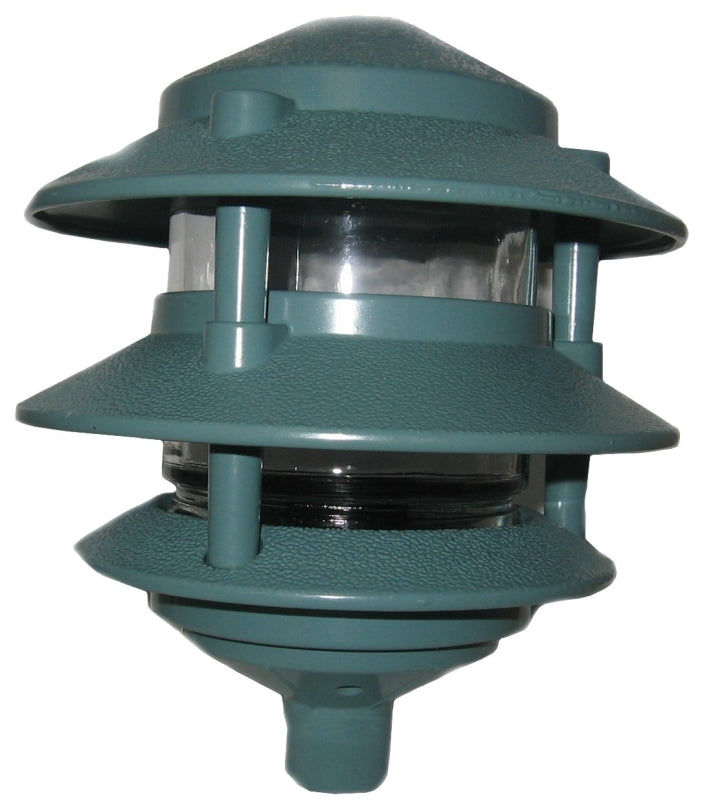 TEDDICO/BWF Teddico/Bwf P-3 Louver Light, 110/120 V, 75 W, Incandescent Lamp, Metal Fixture ELECTRICAL TEDDICO/BWF