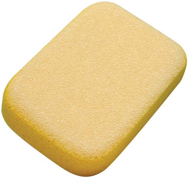 TOWER SEALANTS M-D 49156 Double-Textured Scrubbing Sponge, 7 in L, 5 in W, Yellow PAINT TOWER SEALANTS   