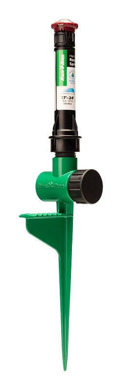 RAINBIRD Rain Bird RVANSP Rotating Spike Lawn Sprinkler, 1357 sq-ft