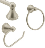 MOEN Moen Preston Series DN8433BN Bath Hardware Set, Metal, Brushed Nickel