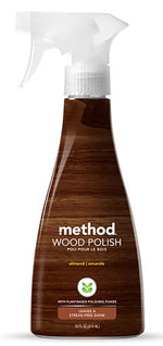 METHOD method Wood for Good 86 Polish, 12 oz, Translucent Amber, Liquid, Almond CLEANING & JANITORIAL SUPPLIES METHOD
