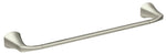MOEN Moen Lindor MY8718BN Towel Bar, 18 in L Rod, Brass/Zinc, Brushed Nickel, Wall Mounting
