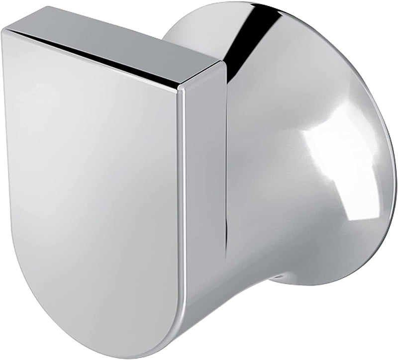 MOEN Moen BH3603CH Robe Hook, 30 lb, 1-Hook, Zinc, Polished Chrome, Screw, Wall