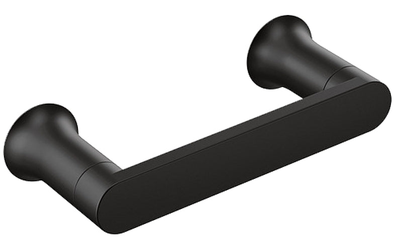 MOEN Moen Genta LX BH3808BL Pivoting Paper Holder, Zinc, Black, Matte, Wall Mounting PLUMBING, HEATING & VENTILATION MOEN